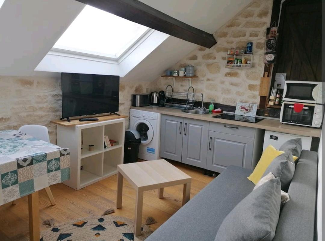 Le Charme De La Pierre Apartment Echarcon Екстериор снимка